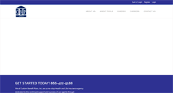 Desktop Screenshot of custombenefitplans.com